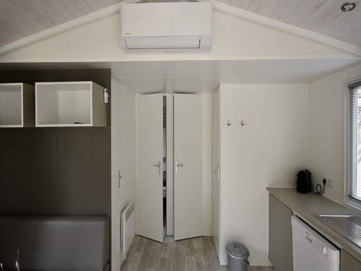 Mobil home pour 2 personnes, avec piscine à Méolans-Revel - 4