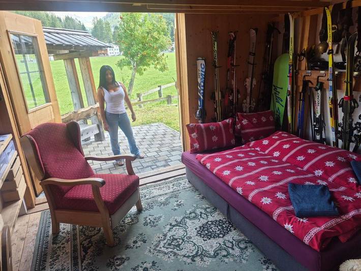 Chambre d’hôte pour 3 personnes, avec Jardin ainsi que Vue et Vue sur le lac à Davos - 3