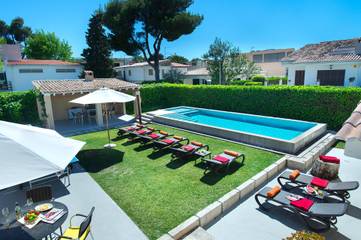 Villa in platja dels Francesos (Alcúdia), Alcúdia für 8 