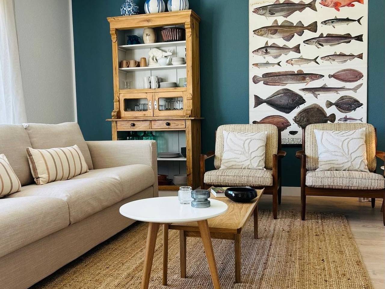 Ferienhaus Landleven im Grünen mit 2 Schlafzimmern - neues Zimmer in Hessenburg, Saal