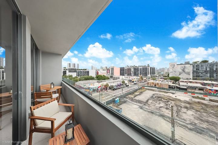 Apartamento entero, Apartamento de vacaciones para 4 personas con balcón in Miami, Florida