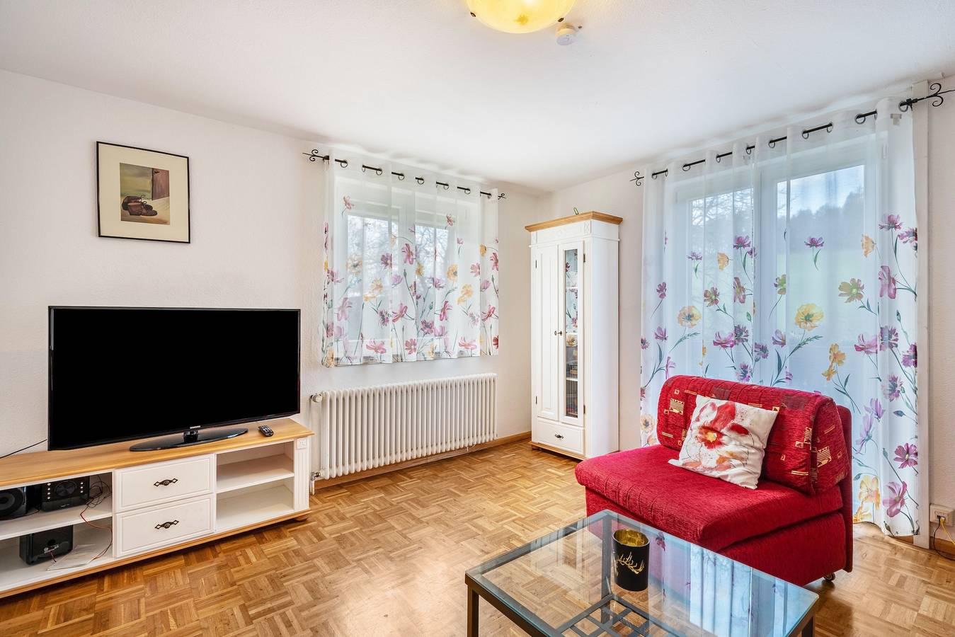 Ganze Wohnung, Ferienwohnung Talblick" mit Balkon und Terrasse in Elzach, Mittlerer Schwarzwald