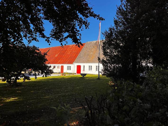 Ferienwohnung für 2 Personen, mit Terrasse und Garten sowie Ausblick in Sonderburg