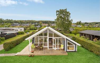 Ferienhaus für 6 Personen, mit Garten und Terrasse in Grønninghoved Strand