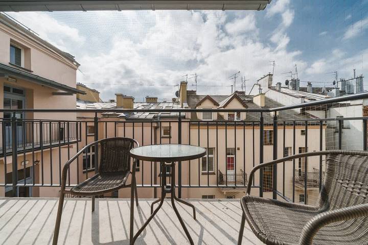 Apartamento entero, Elegant Apartment | Two Bedrooms, Balcony, Kazimierz. in Kazimierz, Cracovia