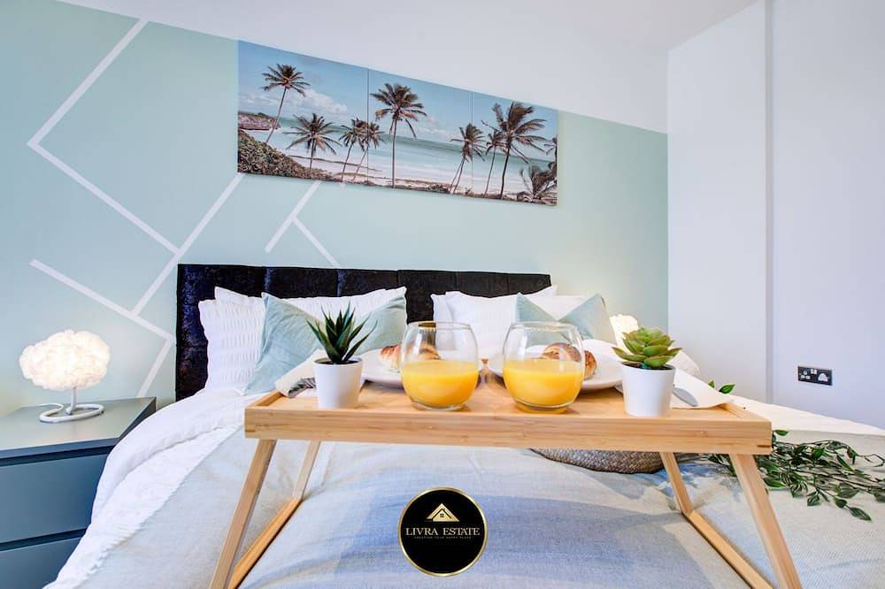 Ganze Wohnung, Apartment-Eigenes Badezimmer-Luxus-1 Bed, High St. Sutton in Sutton (London), London
