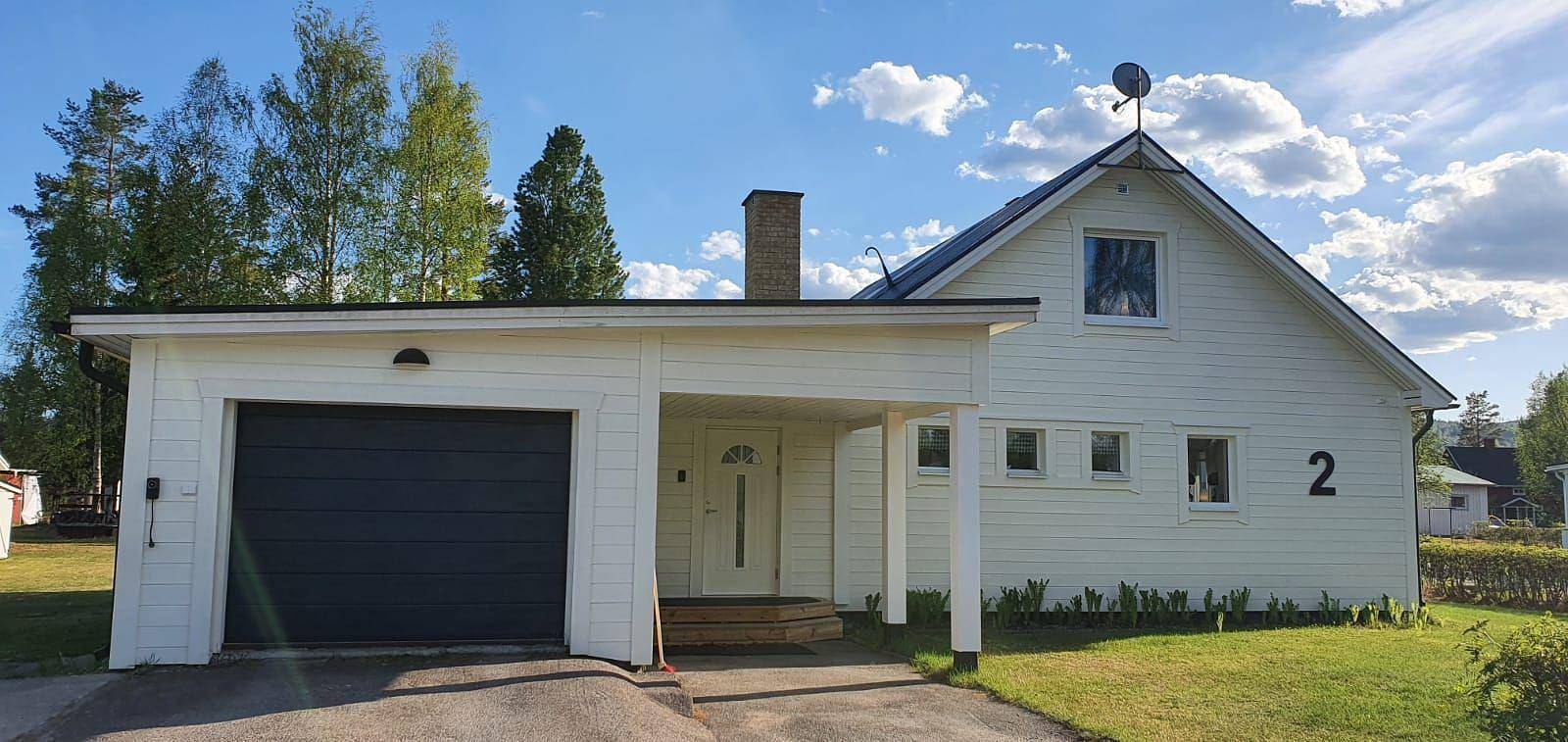 Villa Norrland in Lappland (Schweden)