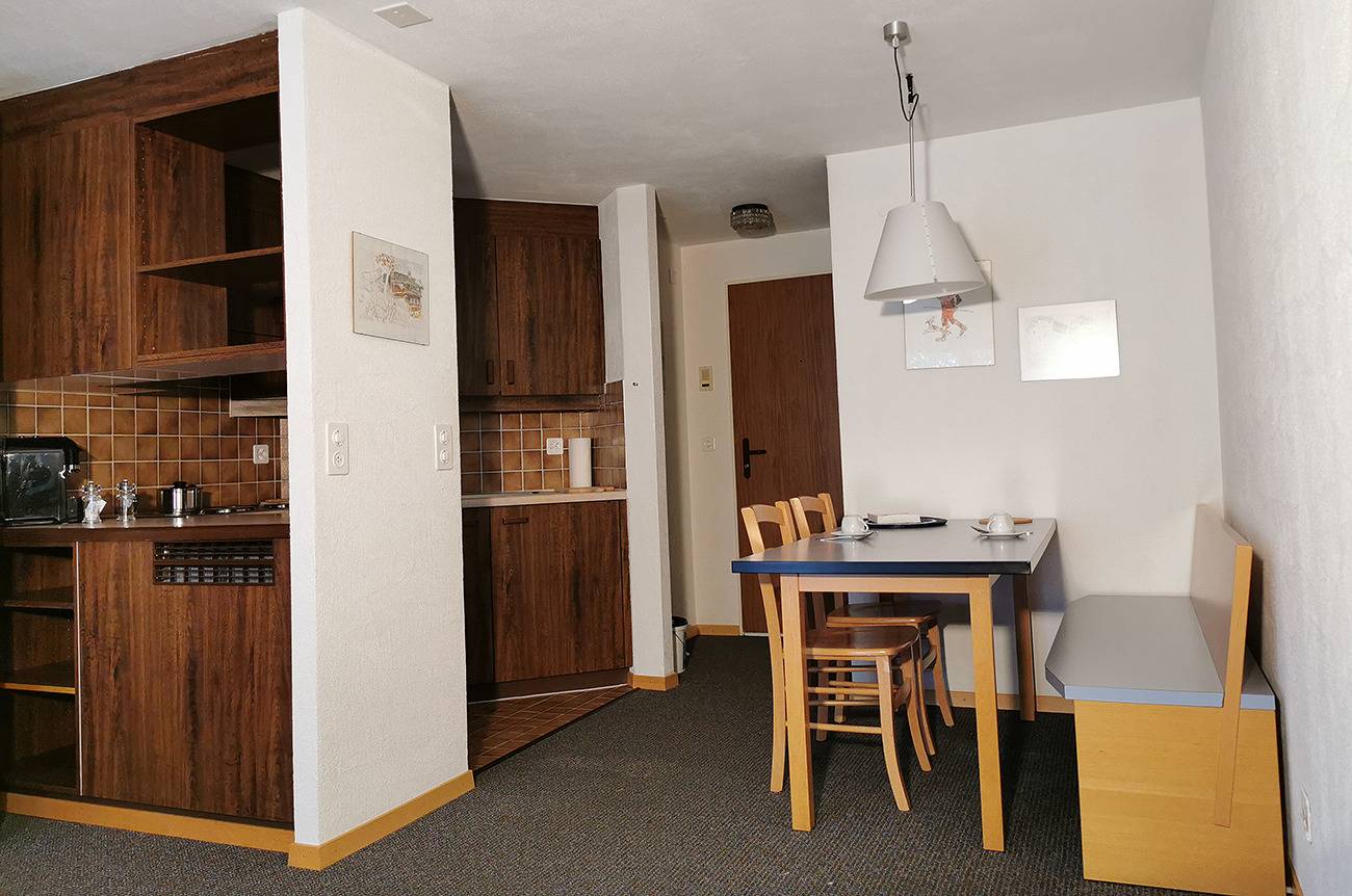 Ganze Ferienwohnung, Ferienwohnung Alpablüamli - 1.5 Zimmerwohnung für max. 3 Personen, 28qm in Luzein, Plessur Alpen