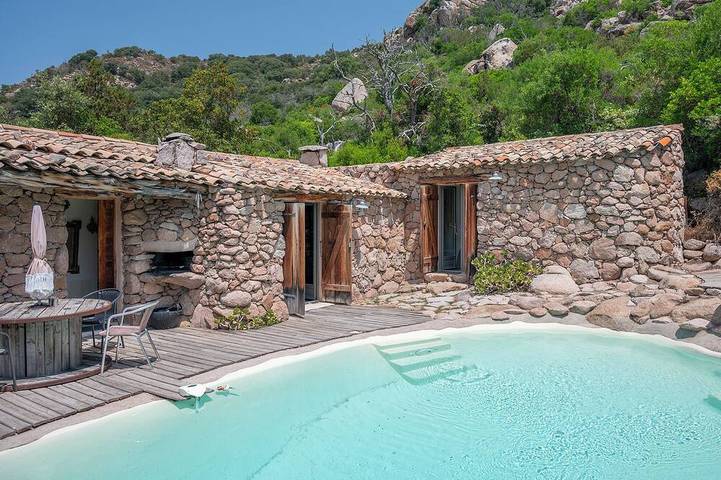 Maison de vacances pour 6 personnes, animaux acceptés dans Palombaggia