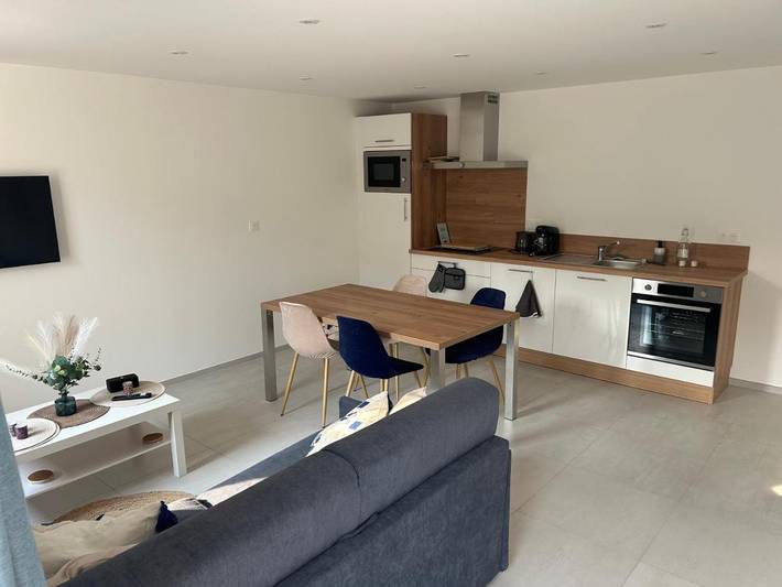 Appartement de vacances pour 4 personnes, avec Jardin