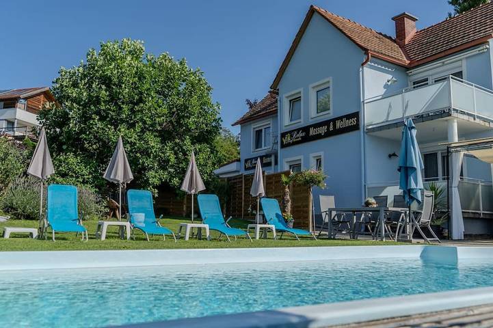 Ferienhaus für 4 Personen, mit Garten und Pool sowie Sauna - 1