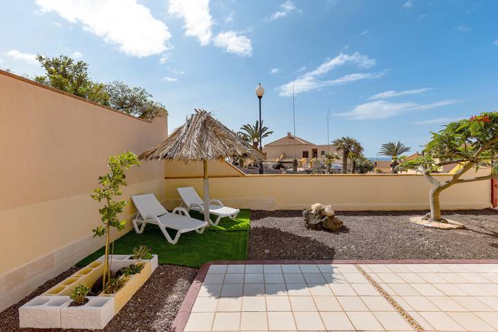 Apartamento para 6 personas, con jardín, Se admiten mascotas en Fuerteventura