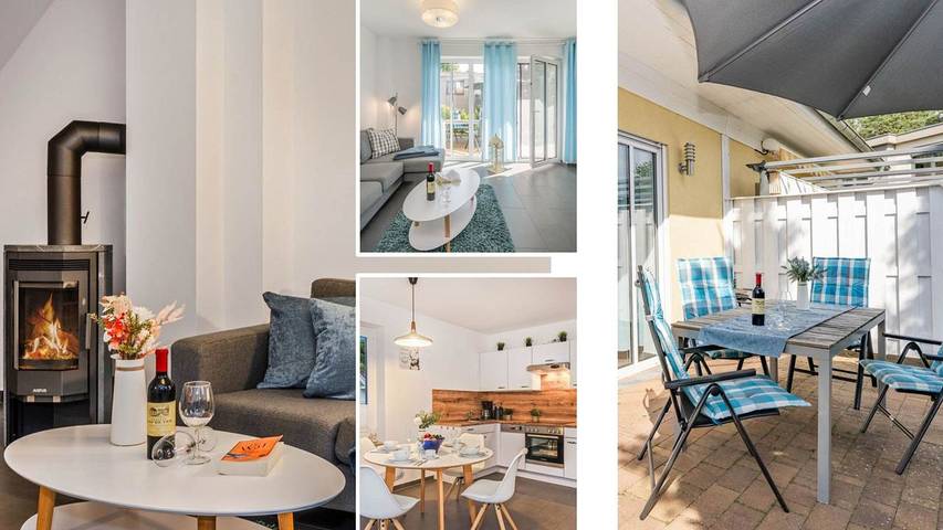 Ferienhaus für 4 Personen, mit Garten und Ausblick in Korswandt