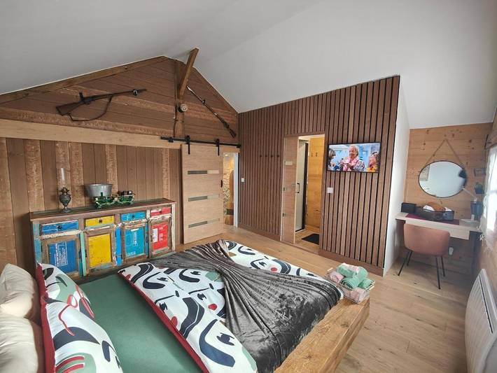 Gîte pour 4 personnes, avec jardin et terrasse à Saint-Jean-de-Gonville