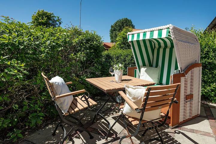 Ferienwohnung für 2 Personen, mit Terrasse und Garten