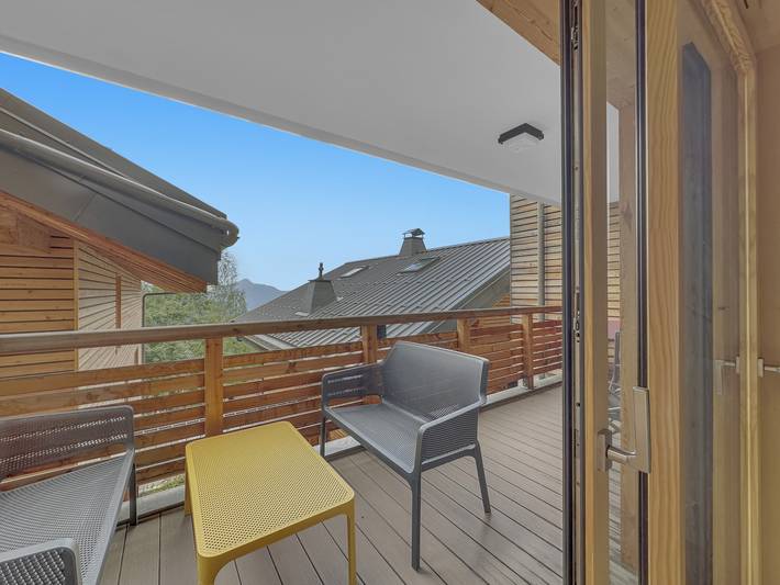 Geheel appartement, Vakantieappartement voor 8 personen met balkon in Grand Massif, Arâches-la-Frasse