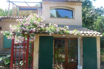 Gîte pour 2 personnes, avec balcon et jardin à Les Adrets-de-l'Estérel