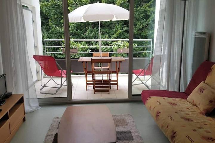 Location de vacances pour 2 personnes, avec terrasse, animaux acceptés à Anglet
