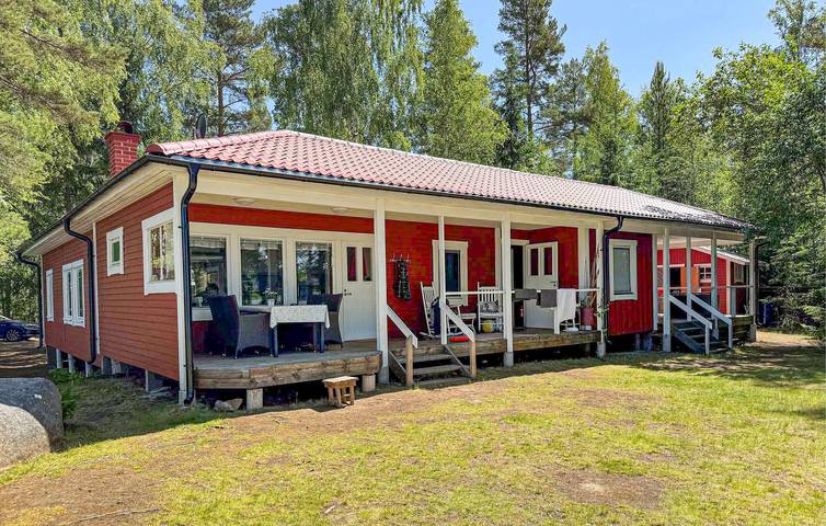 Ferienhaus für 9 Personen, mit Terrasse und Seeblick sowie Sauna und Garten, mit Haustier in Hultsfreds und Umgebung - 2