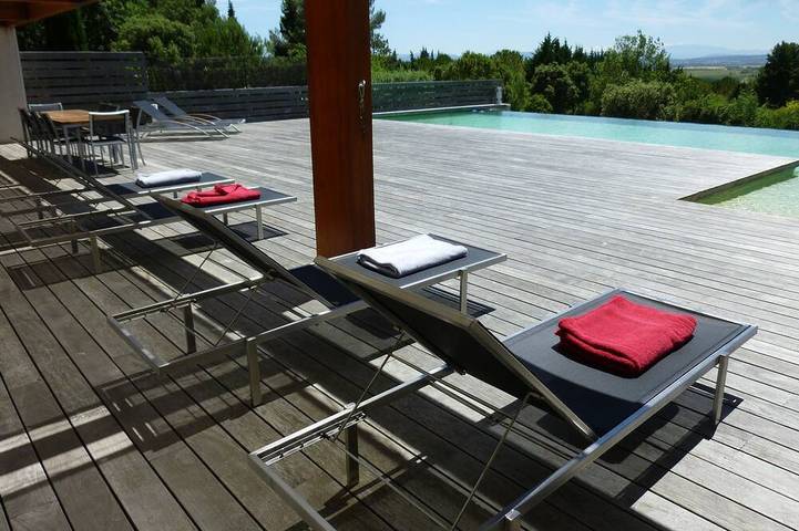 Location de vacances pour 10 personnes, avec Terrasse et Jardin à Ventenac-Cabardès