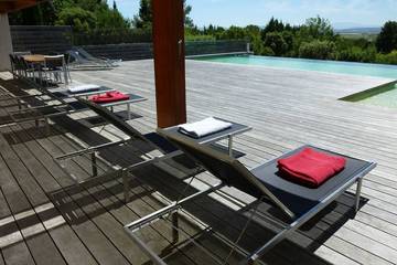 Location de vacances pour 10 personnes, avec jardin à Ventenac-Cabardès