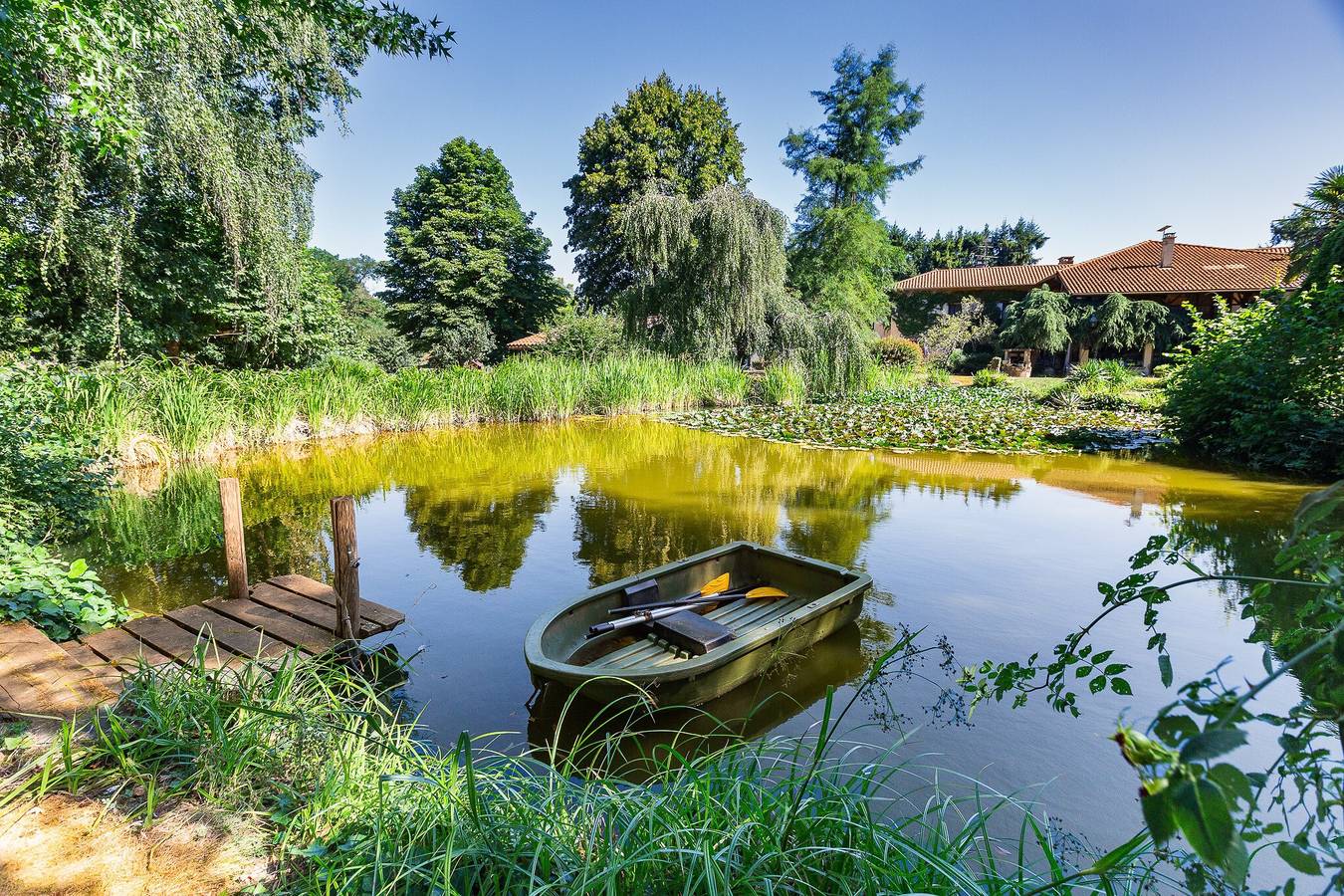 Gîte 4 personnes - La fontaine des Rollands - piscine chauffée - parc d'exception au pied du Vercors in Saint-Vérand, Isère