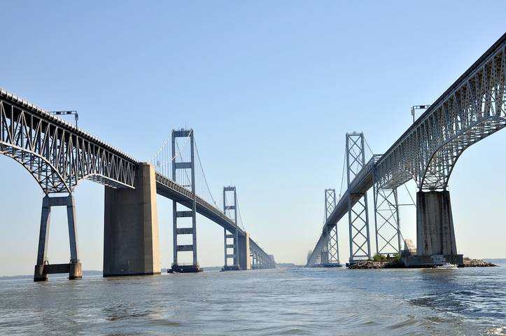 Vacation house for 14 people, with yard and hot tub in Maryland