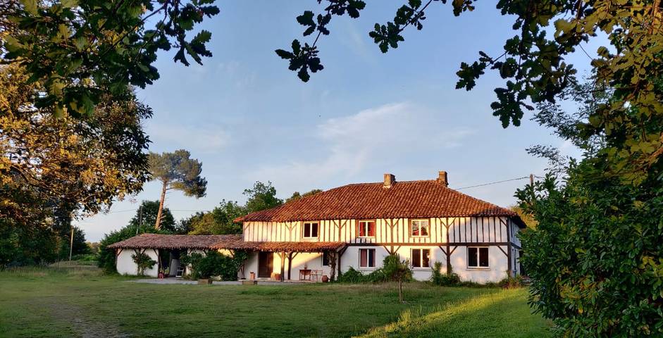 Chambre d’hôte pour 3 personnes, avec piscine et jardin, animaux acceptés dans les Landes - 2