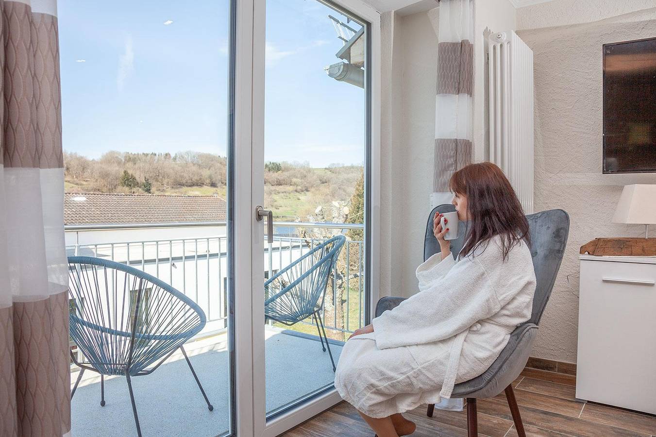 Appartement, douche, Wc, uitzicht op het meer, foto 13