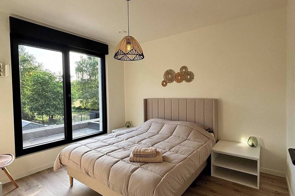 Luxus-Haus im Nationalpark Hoge Kempen mit Schwimmbad in Genk, Hasselt und Umgebung