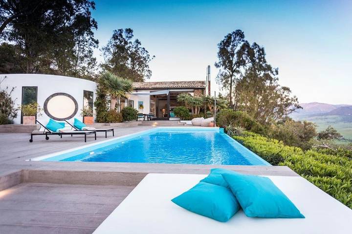 Casa rural para 10 personas, con piscina además de vistas y terraza en Tarifa - 3