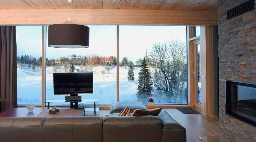Location de vacances pour 6 personnes, avec vue ainsi que sauna et terrasse dans Otepaa - 2