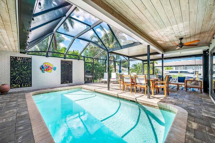 Bungalow für 8 Personen, mit Garten und Pool in Cape Coral