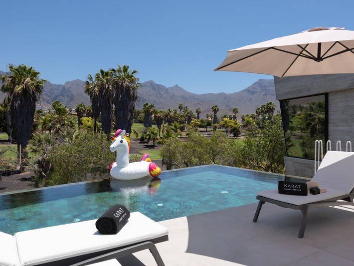 Ferienhaus für 8 Personen, mit Meerblick und Garten sowie Pool auf den Kanaren - 2