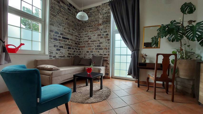 Holiday letting for 2 people, with Terrace in Leipzig