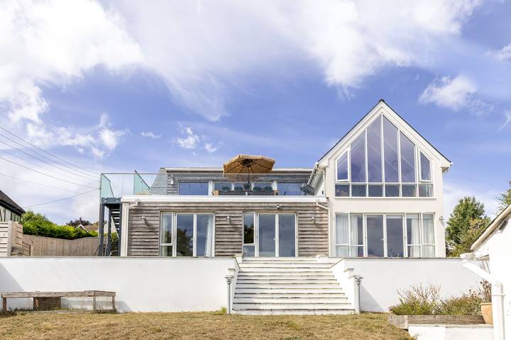 Ferienhaus für 12 Personen, mit Garten und Meerblick, mit Haustier in Devon