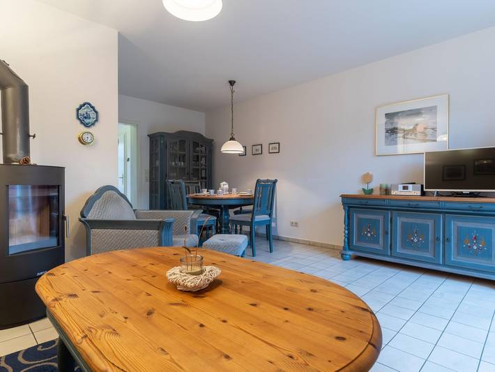 Ganze Wohnung, Apartment mit Kamin in einer Eigentumswohnung in St. Peter-Bad, St. Peter-Ording