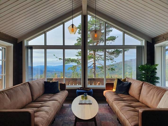 Location de vacances pour 10 personnes, avec Terrasse et Vue dans Bø