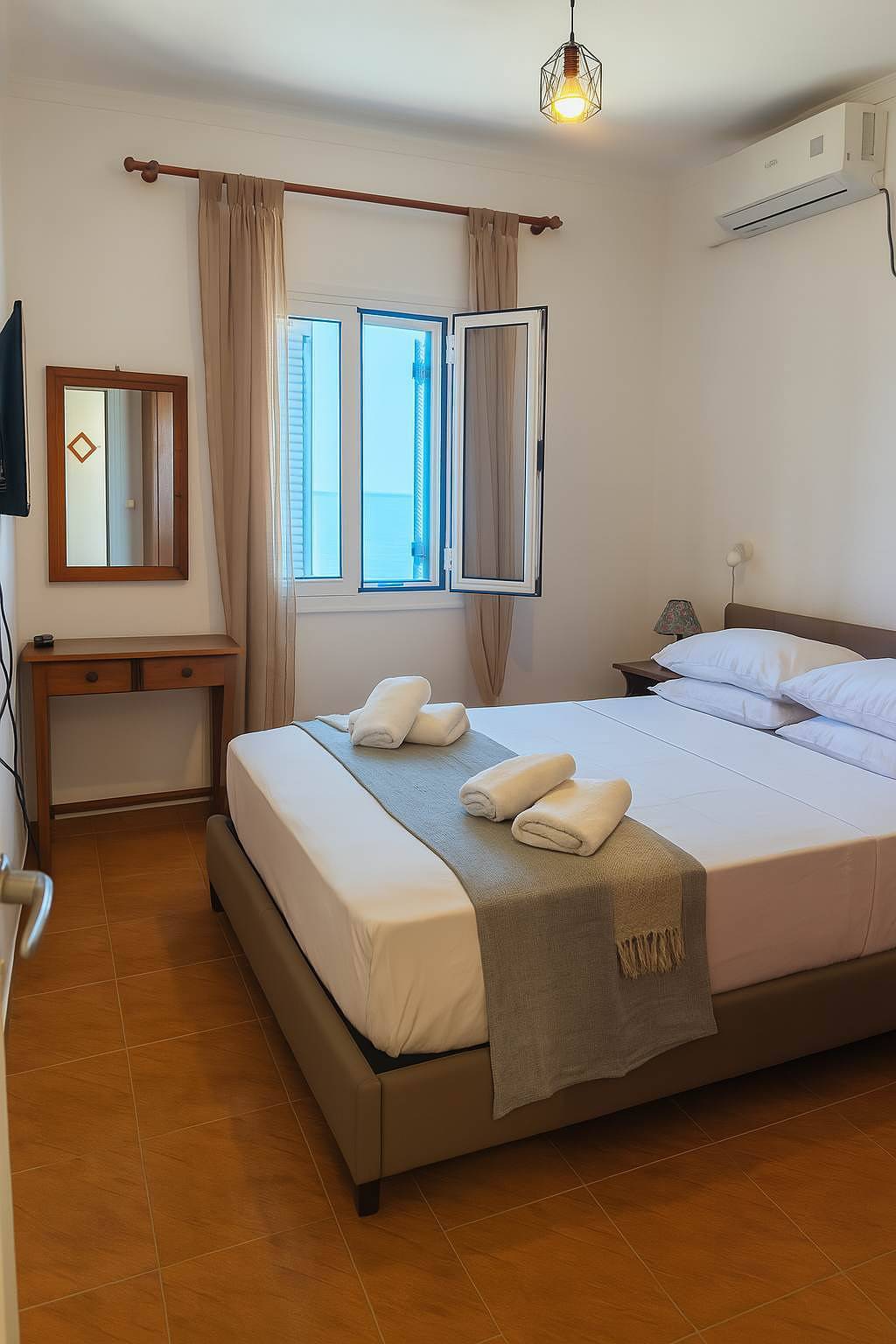 Appartement entier, Beachfront Panorama Apartment in Kythira in Agia Pelagia (Cythère), Cythère