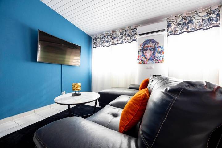 Appartement de vacances pour 4 personnes, avec vue et jardin