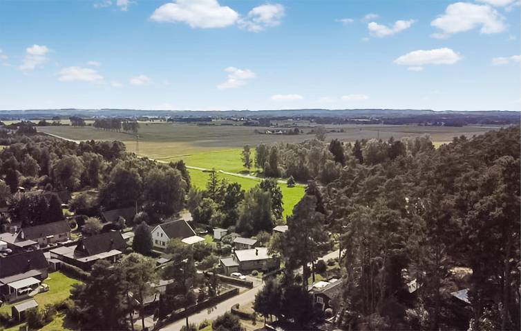 Ferienhaus für 6 Personen mit Terrasse in Sjöbo und Umgebung