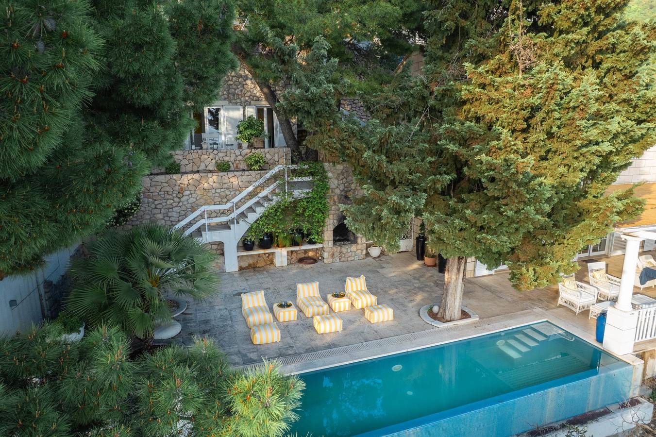 Seafront Villa Dubrovnik Sea Diamant for 7 guests in Lozica, Dubrovnik-Neretva