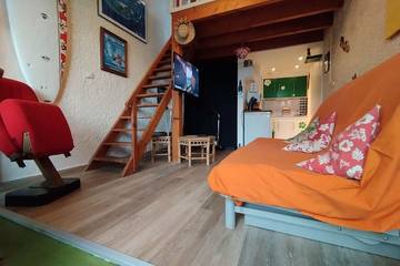 Cottage pour 4 personnes, avec jardin et terrasse dans Port Bourgenay