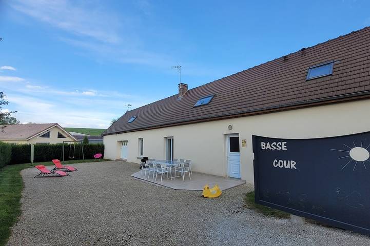 Maison de vacances pour 11 personnes, avec jardin