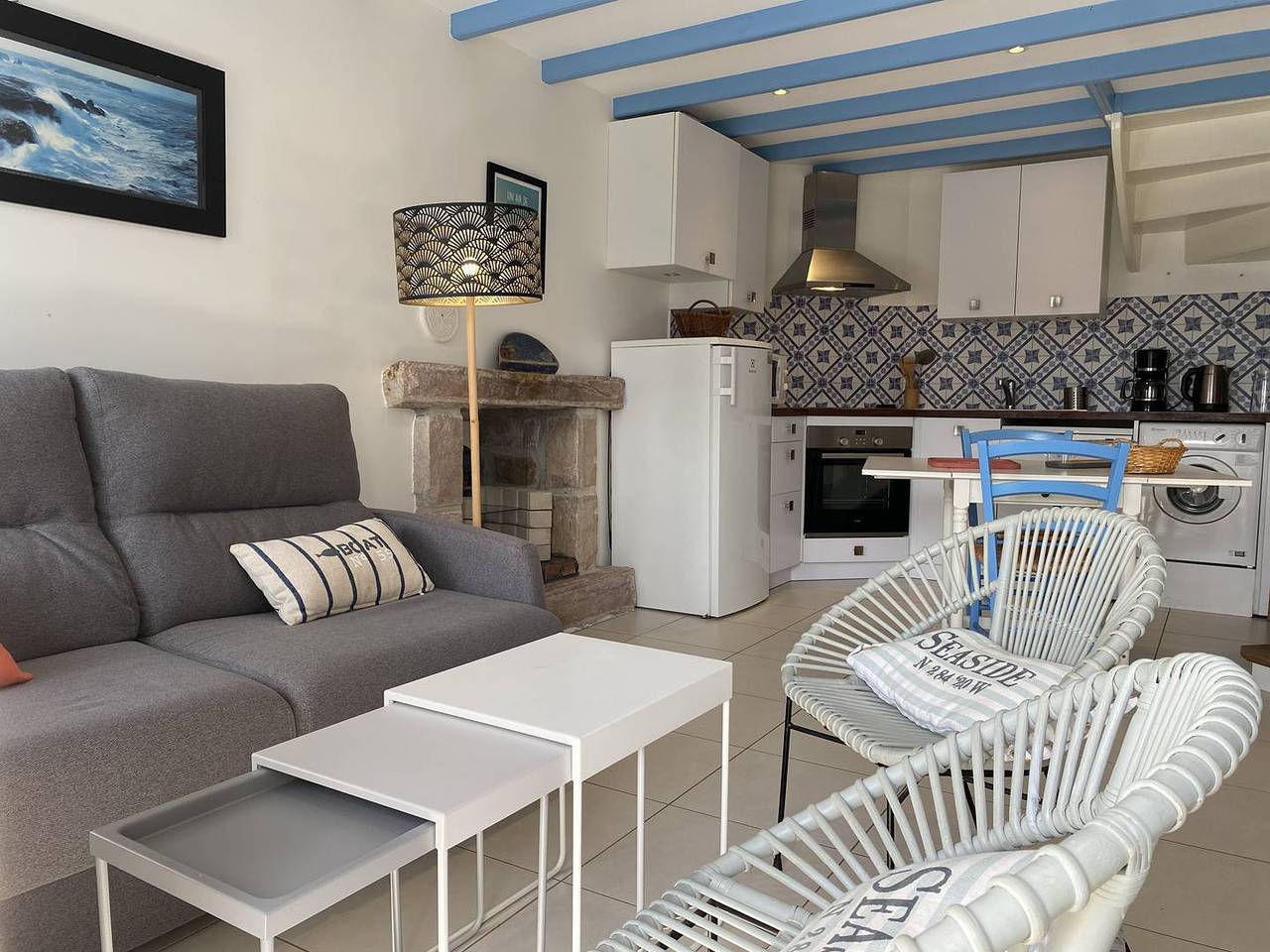 Appartement de vacances entier, Maison vue mer à Erquy | 2 pers. | in Erquy, Côte d’Émeraude