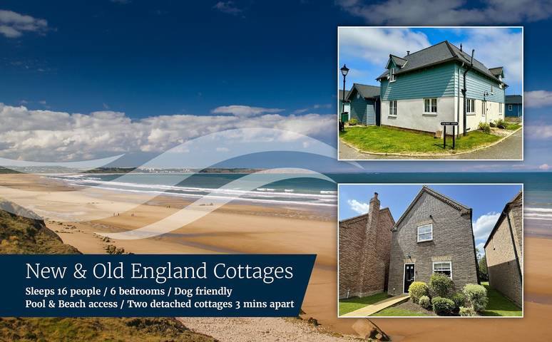 Vacation rental for 16 people, with sauna and yard, with pets in England
