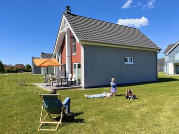 Ferienpark für 5 Personen, mit Sauna und Ausblick sowie Garten in Büsum
