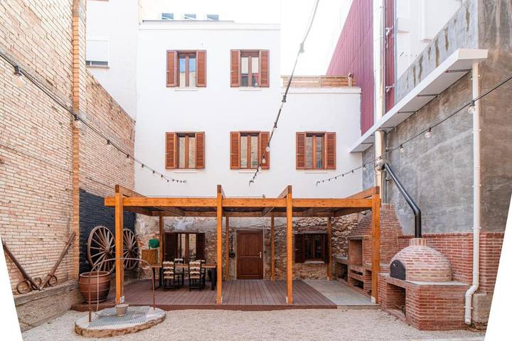 Casa rural para 10 personas, con balcón en San Carlos de la Rápita - 2