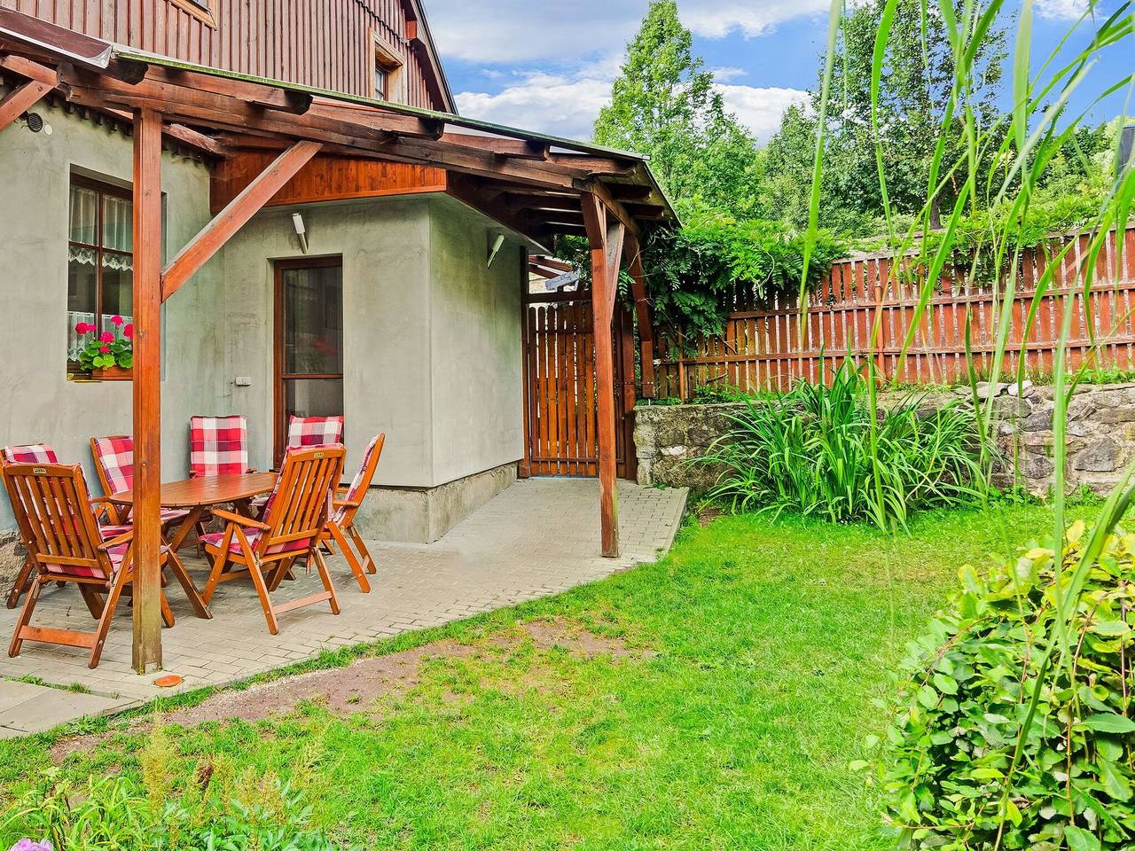 Gebied Verblijf in het Reuzengebergte in Černý Důl, Černá Hora-Pec