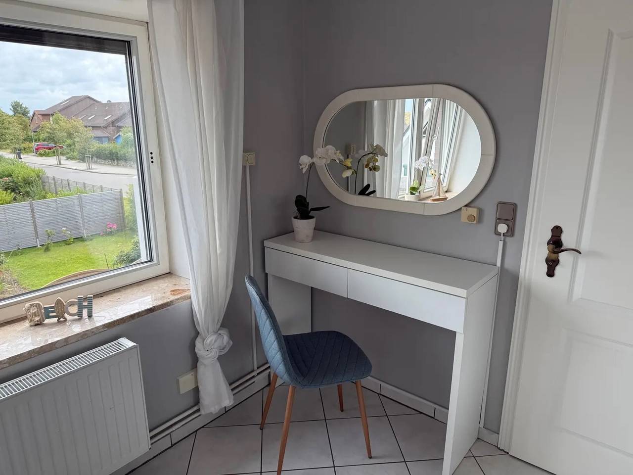 Ganze Wohnung, Apartment 'Diekbude No 53' mit Gemeinschaftsgarten, Balkon und Wlan in Friedrichskoog-Spitze, Friedrichskoog